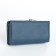 Women's wallet on magnets, blue color