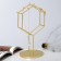 Standing for jewelry "Volumetric Geometry" 21 × 8 × 38, color gold