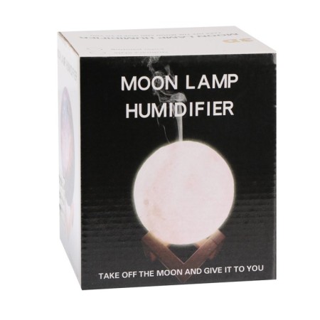Moisturizer Luazon HM-4, ultrasonic "Moon", 1 W, 0.8 L, from USB-6