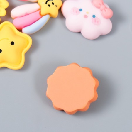 Decor for creativity plastic "Sunny sky" set 7 pcs 2.2x2 cm-2