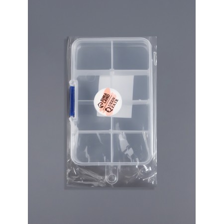 Organizer for decor, mobile cells, 8 cells, 10.5 × 7 × 2.4 cm, the color is transparent-5
