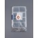 Organizer for decor, mobile cells, 8 cells, 10.5 × 7 × 2.4 cm, the color is transparent