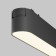 TREECH TECHNICAL TR080-1-18W3K-B, 16W, 33x2.5x2.8 cm, LED, 900LM, 3000K, Black color Black