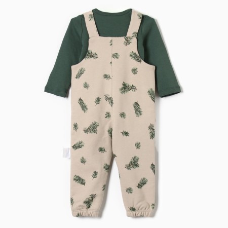 Set (body and overalls) crumb I am "spruce branches", height 74-80 cm-6