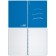 A4 notebook 80 sheets, a cage on a spiral, erichkrause, "mirage" plastic cover blue