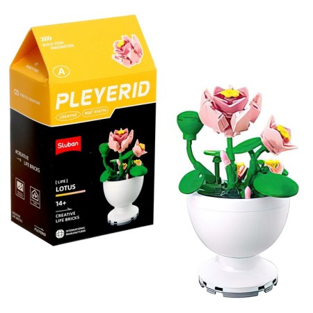 Designer "Flowers in a pot", 6 species, mix