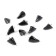 Cargo of a bullet-exentric painted pissy Yaman 10 pcs., 18 g, black