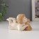 Souvenir Ceramics "Baby Angel lies with a teddy bear" 8.5x4.8x5 cm