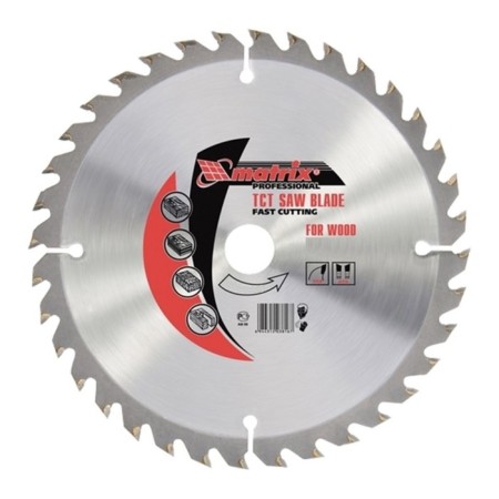 Wooden wood disk Matrix Professional, 230 x 32 mm, 48 teeth + ring 30/32