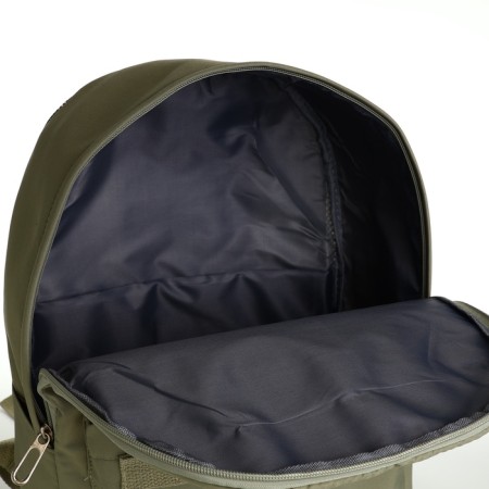 Youth backpack from lightning textiles, external pocket, handbag, green color-3