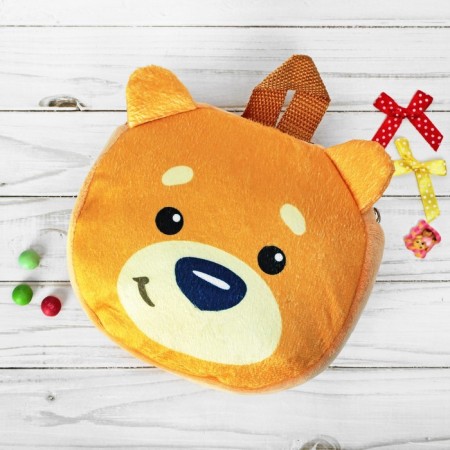 Baby backpack for the boy "Bear", 18x18 cm-6