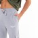 Male pants, color gray melange, size 44