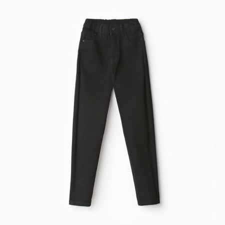 Jeans for girls, black color, height 146 cm