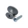 Handle button Cappio RK148, D = 24 mm, color graphite