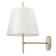Wall lamp (sconces) Sandy, 1xe27, brass color