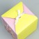 Gift folding box, packaging, “March 8”, 18 x 18 x 18 cm