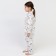 Pajama nursery (shirt, trousers) KAFTAN "Rainbow" p. 122-128, white