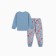 New Year. Pajama nursery (longshit/pants), gray color, height 104 cm