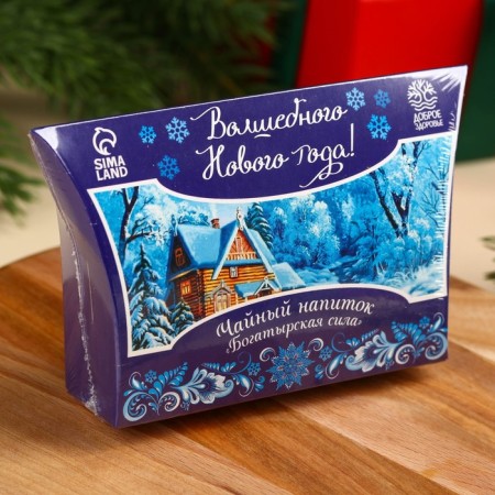 Herbal tea "New Year: Bogatyr Force" Collection of Herbs, 20 g.-5