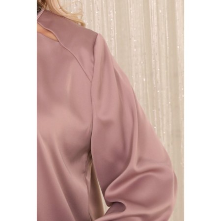 Women's dress, size 50, pink color-2