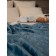 Texrepublic blanket, size 200x220 cm, blue color