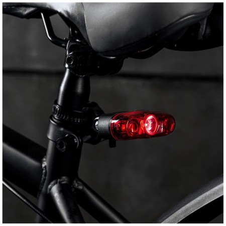 Bicycle rear bicycle JY-595, 3 red LEDs-3