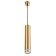 Suspendor "Mojo" GU10 35W gold 6x6x30-130cm