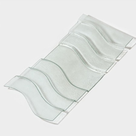 Glass Serving Magistro "Avis", 7 steps, 40 × 76 × 8 cm-2