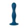 Satiffyer Double Ball-R phallimitator, 18 cm, silicone, blue color