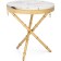 Monika Metal coffee table, gold 50x50x55 cm