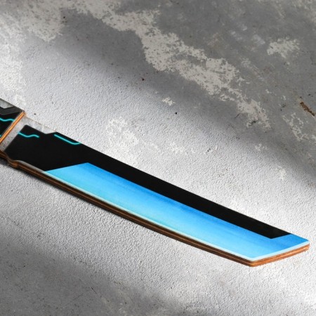 Wooden souvenir "Tanto knife" transistor-5