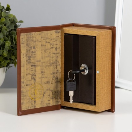 Safe "Family budget" embossing leather 17x11x5 cm-1