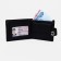 Male purse for magnet, department for bills, for maps, for coins, black color
