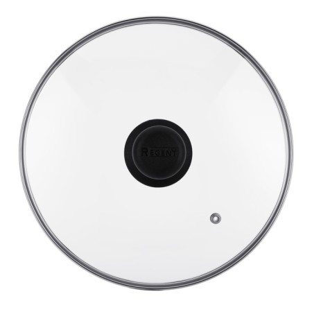 Regent Inox cover, low, with a steamer, d = 20 cm