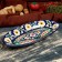 The herdgehog of Rishtan ceramics "Flowers", 24 cm, blue, mix