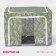 COVFR for storing things LEAVES, 50 × 40 × 33 cm, 66 liters, green color