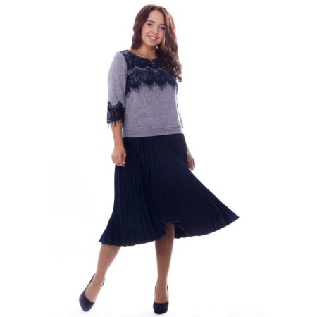 Women's dress, size 42, blue color
