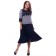Women's dress, size 42, blue color