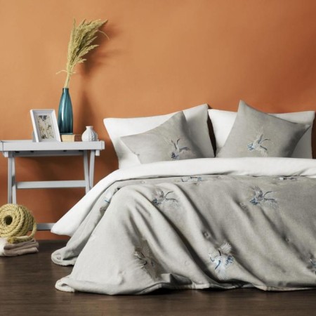 Cover with pillowcases "Anika", size 230x250 cm, color gray color