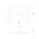 Shower watering can Lemark LM8133C, upper, round, 259 x 199 mm, 1 functions, chrome