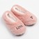 Women's socks minaku "love", pink color, size 36-37 (23 cm)