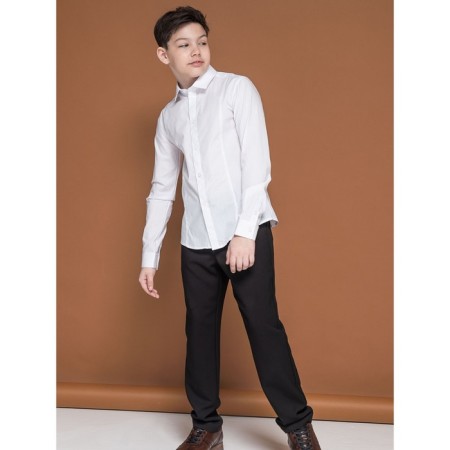 Surchachka upper for boys, height 128 cm, white color-8