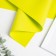 Foamiran matte 50x50cm 1 mm, fluorescent yellow