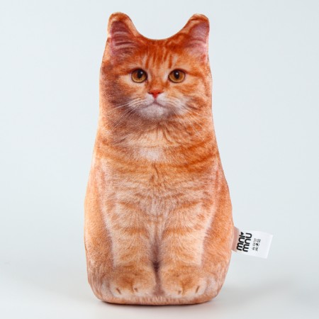 Antistress toy "Red cat", 19x28 cm-1