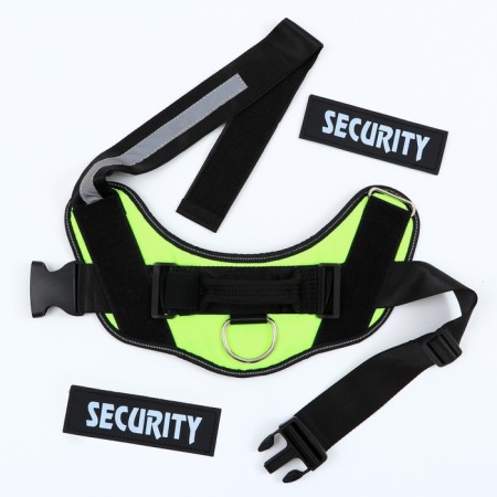 C9 sloping is soft reflective, size m, og 55-65 cm, weight 11-20 kg, green-5