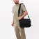 Male bag, Medvedkovo, dark gray color