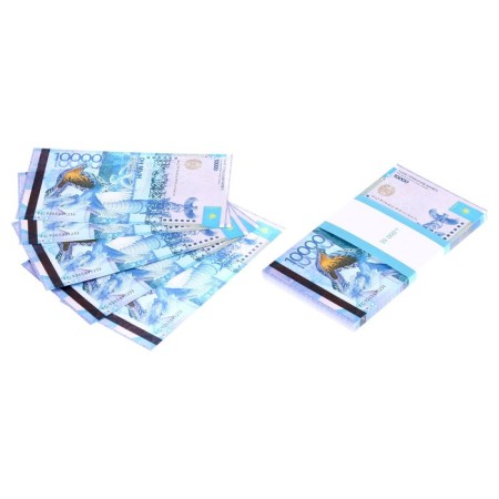 A pack of bills "10,000 tenge"