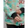 Ski jacket female winter, size 50, turquoise color