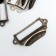 Handle with archival frame Metal bronze 3x7 cm