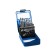 Set of drill on metal bison, p6m5, cylindrical shank, 1-10 mm, 19 pcs, class B, case 960029